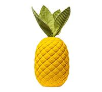 Limtula Squeaky Pineapples Dog Chew Toy Toughs Pineapples with Treat Dispensing for Various Age Squeaky Chew