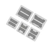 Limtula Stainless Steel Chip Repair Plate Set with Five Common Pattern