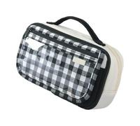 Limtula Stationery Case with Front Zippered Pocket, Black
