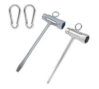 Limtula Steel Sparks Plug Socket Wrench Chainsaw for Mechanics and DIYer Enthusiasts Working on Car or Small Engines T Spanner
