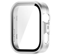 Limtula Strong Full Coverage Protective Case with Clear Moderated Glass & Shockproof Bumper for Watch Fit 4 Full Coverage Hard Case with Moderated Glass