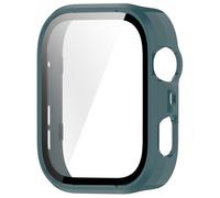 Limtula Strong Full Coverage Protective Case with Clear Moderated Glass & Shockproof Bumper for Watch Fit 4 Full Coverage Hard Case with Moderated Glass