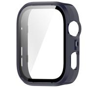 Limtula Strong Full Coverage Protective Case with Clear Moderated Glass & Shockproof Bumper for Watch Fit 4 Full Coverage Hard Case with Moderated Glass