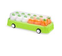 Limtula Strong Pull Along Toy Bus with 8 Matching Pieces Stimulate Thinking and Hand Eye Coordination Educational Toy Bus