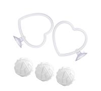 Limtula Strong Suction Cup Fish Training Rings Fish Intelligence Development Toy Fishes Aquariums Exercise and Feeding Tool Training Rings