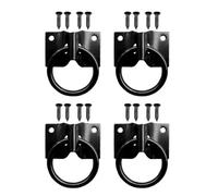 Limtula Strong Tie Rings for Horses with Protective Metal Build Suitable for Stables and Training Spaces Quick Install Stall Hardware