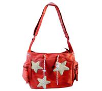 Limtula Student School Bag Crossbody Bag Large Capacity Aesthetic Messengers Women Star Pattern Shoulder Women Star Pattern Messengers Large Capacity Shoulder Crossbody
