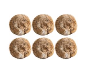 Limtula Stuffed Furry Ball Toy Soft Chewing for Kitten Teething Toy Ball Shape Keep Kitten Busy Chew Crinkling Teething Game Improve Mood Training Exercise