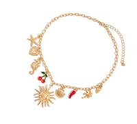 Limtula Sturdy Alloy Beach Themed Shell Starfishes Necklace Stylish Hot Day Elegant Clavicle Chian Jewelry For Fashion Lover Conch Shell Necklace Gift