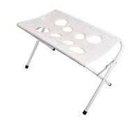 Limtula Sturdy Pet Grooming Table for Small Animals Ergonomic Design with Removable Fabric Easy Assembly and Storage Grip Clipping Stand