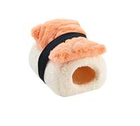 Limtula Sushi Shape Hamster Bed Warm Winter Shelter Nest for Small Pet Sugar Gliders and Dwarf Hamster Habitats Decors Rest Bed
