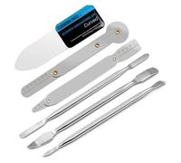 Limtula Thin Pry Spudger Curved Screen Pry | Thin Professional Steel Spudger Pry Repair, Screen Scrapers for Tablet Screen Battery