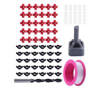 Limtula Time Saving Chicken Waterer Automatic Nipple Drinker ABS Stainless Steel Cup For Birds Ducks Coops Setup Leakproof Stainless Steel Poultry Water Nipple