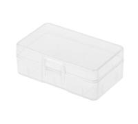 Limtula Transparent For Case Holder Storage Box For 1x 9V Battery Or 2x AA Batterie