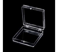 Limtula Transparent Packaging Box False Nail Storage Clear Artificial Display Gift Polystyrene Press On Packing Box