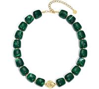 Limtula Trendy Multicolor Beaded Resin Necklace Adjustable Length Neckchain for Parties and Casual Outfits Fashion Jewelry Piece