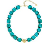Limtula Trendy Multicolor Beaded Resin Necklace Adjustable Length Neckchain for Parties and Casual Outfits Fashion Jewelry Piece