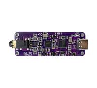 Limtula Type-C High-Resolution Board with 3.5 Mm Headphone Port, CT7601CR Stereo Platform, Compact Open-Board Build for Desktop Listening, Workplace Music Use