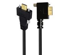 Limtula Type-C to USB B-Port Cable, Screw-Fastened Panel Build for Industrial Cameras, Kiosk Ports, Controls Fastened Panel-Fit Wiring for Cameras