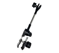 Limtula Umbrella Holder with Spring Clamp for Fishing Chairs, Adjustable Shade Mount with Flexible Arm and Black Holder Body for Outdoor Seating Chair Umbrella Clamp Chair Mount Fishing Shade