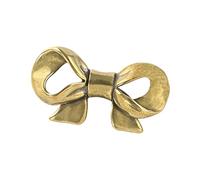 Limtula Unique Drawer Pulls Brass Dressers Knob Cupboard Handle Modern Furniture Handle Bowknot Shape Bedside Cabinet Pull Bowknot Shape Drawer Handles Dressers Replacement