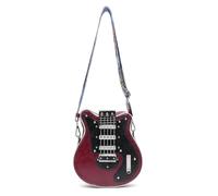 Limtula Unique Guitar Shaped PU Leather Crossbody Bag Adjustable Strap Shoulder Bags Handbag for Everyday Use and Concerts Music Lover ' s Accessory