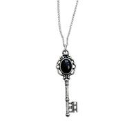 Limtula Unique Handcrafted Alloy Skeleton Necklace Pendant Neckchain with Stone Pendant for Daily Wear Moonstone Skull Necklace