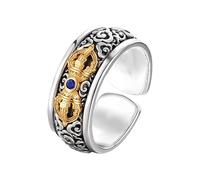 Limtula Unique Retro Vajra Design Copper Rings with Open Adjustable Band Perfect for Daily Wear or Special Occasions Spiritual Jewelry