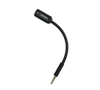 Limtula Upgraded Gaming Headphone Mics with AntiNoise Design and 4 Poles 3.5Mm Plugs for 2 Clear Sound Headphone Microphones