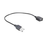 Limtula USB 2.0 Extender Cable 11.81inch Data Cord Plug and Play Compatibility with Printers Keyboards and External Drive USB Male to Female Extension Cable