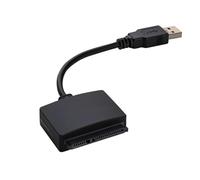 Limtula USB A/USB C to SATAs 2.5inch Adapter Converters for External HDDs Drive Plugs and Play Operations External Hdds Converters