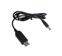 Limtula USB Power Cord USB5V1A to 6V DC5.5x2.1mm Power Cable for Meter Doorbells with 5.5x2.1mm Connector Electronic Device Cable