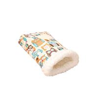 Limtula Warm Hamster Hideouts Bed for Pet Gerbils and Small Animal with Washable Design Small Pet Shelter Place Hamster Bed