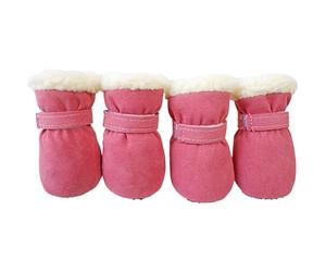 Limtula Warm Pet Shoes, 4pc Thick Windproof, Anti-slip Booties, XL, E XL | Super Warm Thicken, Anti-slip, No-slip, Sock Booties, Casual Walking, Cute Dog Booties, Cats Pets, Paws Care