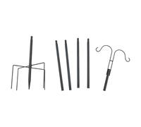 Limtula Wild Bird Feeding Stand with Hook for Garden Outdoor Decors Bath Feeding Station Hanging Feeders Feeders Poles for Outdoors Heavy Duty