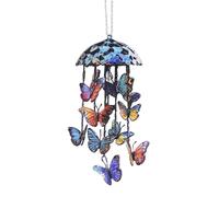Limtula Wind Chimes Producing Clear Tone for Balconies and Garden Creating a Peaceful Artistic Iron Design Butterfly Ornament