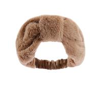 Limtula Woman Girls Plush Wide Knot Headbands Elastic Makeup Headband Stretch Soft Yoga Sports Washing Face Hairband Slip