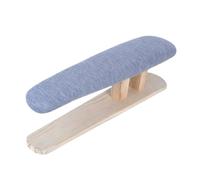 Limtula Wooden Ironing Pad with Padded Pressing Panel for Sleeve, Collar, and Small Garment Detail Pressing At Home Use Wooden Ironing Aid Sleeve Board Garment Wood Pad Home Laundry Room Sewing Room