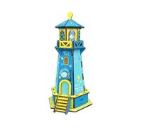 Limtula Wooden Lighthouse Assembly Model with Approach-Activated Glow