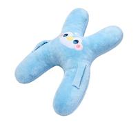 Limtula X-Shaped Neck Pillow for Car Rides and Short Rest Breaks, A | Soft Filled Pillow Construction, Central Opening for Neck Placement, Cheerful Plush Accent for Resting Spaces