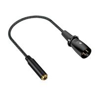 Limtula XLR Male to 1/4 Inch Female Adapter Cable, 2m
