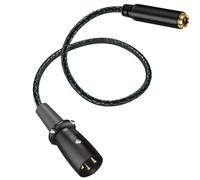 Limtula XLR Male to 1/4 Inch Female Adapter Cable, 3m | Braided Balanced Bridge for Streaming, Rehearsal, Creator Use
