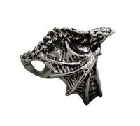 Limtula Zinc Alloy Jewelry Adjustable Silver Tone Statement Accessory with Open Fit Comfort, Vintage Detail for Layered Outfits Rings Jewelry Adjustable Open Fit Silver Tone Vintage