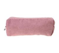 Limtula Zippered Pen Bag Corduroy Pencil Big Capacity Stationery Holder for Student Cosmetic Makeup Pouch Case