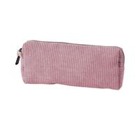 Limtula Zippered Pen Bag Corduroy Pencil Big Capacity Stationery Holder for Student Cosmetic Makeup Pouch Case