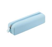 Limtula Zippered Silicone Pencil Case Large Capacity Pen Pouches Cosmetics Tool Bag for Students Women Daily Organization Student Pencil Planner