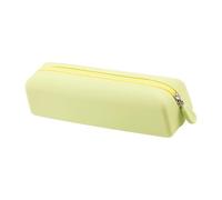 Limtula Zippered Silicone Pencil Case Large Capacity Pen Pouches Cosmetics Tool Bag for Students Women Daily Organization Student Pencil Planner
