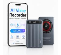 LIMU AI Voice Recorder, Unlimited AI Year 1, 64GB Note Taking Device