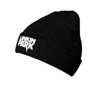 Lin-kin Rock *Park- Chester Singer Benning*ton Beanie Hat Men - Fisherman Beanie Trawler Beanie Knitted Cuffed Winter Hat Skullcap Gift for Men Women