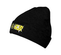 Lin-kin Rock *Park- Chester Singer Benning*ton Beanies hat Novelty Printed Graphic Men Knitted Beanies Slouchy Beanie Hat Fashion Soft Stretch Knit Skull Unisex